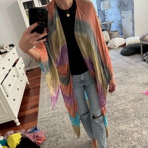 Lovestitch Vibrant Color Kimono